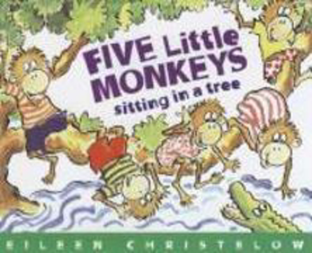 Bild zu Five Little Monkeys Sitting in a Tree Book & CD von Christelow, Eileen 