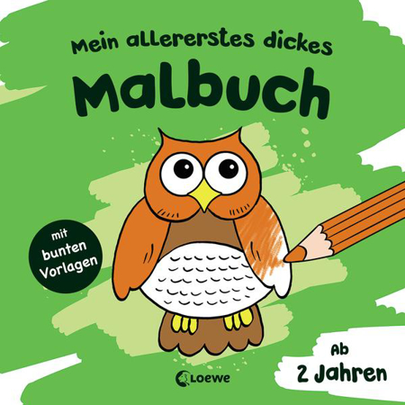 Bild zu Mein allererstes dickes Malbuch (Eule) von Loewe Kreativ (Hrsg.) 