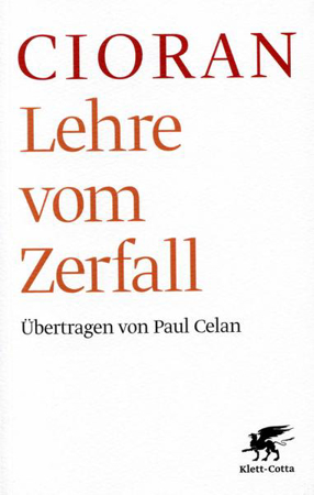 Bild zu Lehre vom Zerfall von Cioran, Emile M.