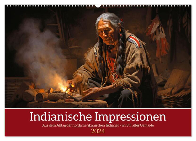 Bild zu Indianische Impressionen (Wandkalender 2024 DIN A2 quer), CALVENDO Monatskalender von Waurick, Kerstin