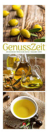 Bild zu GenussZeit - Ein sinnlicher Blick in die Küche Triplet-Kalender 2024 von Ackermann Kunstverlag