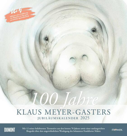 Bild zu DUMONT - 100 Jahre Klaus Meyer-Gasters 2025 Jubiläumskalender, 45x48cm, Kunstkalender mit umfangreicher Biografie des Künstlers, persönliche Mal- und Zeichenanleitung, gedruckt auf Premiumpapier von Meyer-Gasters, Klaus (Künstler) 