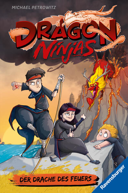 Bild zu Dragon Ninjas, Band 2: Der Drache des Feuers (drachenstarkes Ninja-Abenteuer für Kinder ab 8 Jahren) von Petrowitz, Michael 