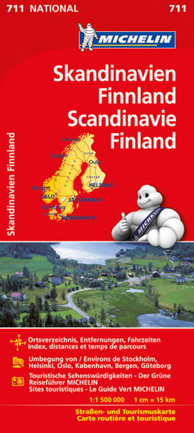Bild zu Michelin Skandinavien - Finnland 1 : 1 500 000 von Michelin (Hrsg.)