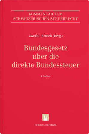 Bild zu Bundesgesetz über die direkte Bundessteuer von Zweifel, Martin (Hrsg.) 
