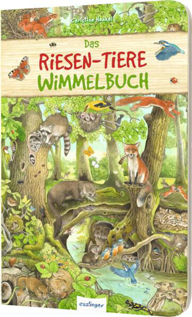 Bild zu Riesen-Wimmelbuch: Das Riesen-Tiere-Wimmelbuch von Henkel, Christine (Illustr.)