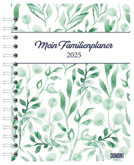 Bild zu DUMONT - Pattern 2025 Familienplaner-Buch, 17,5x23,1cm, Planer mit stabilem Schutzcover und 80 Notizkarten zum Heraustrennen, mit Haushaltstipps und vielen Sonderseiten von DUMONT Kalender (Hrsg.)