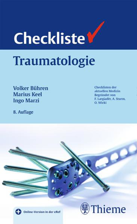 Bild zu Checkliste Traumatologie von Bühren, Volker (Hrsg.) 