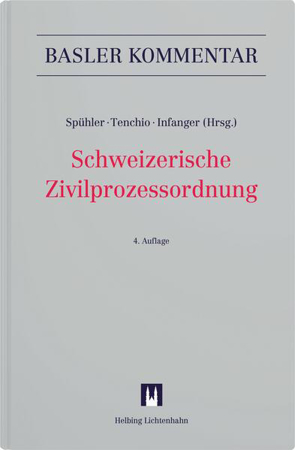 Bild zu Schweizerische Zivilprozessordnung von Spühler, Karl (Hrsg.) 