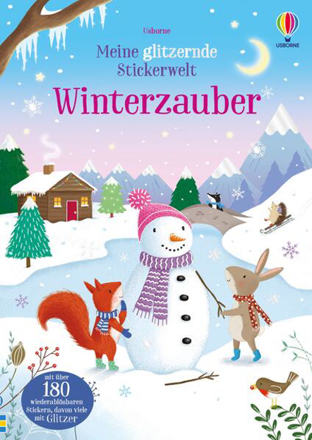 Bild zu Meine glitzernde Stickerwelt: Winterzauber