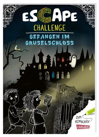 Bild zu Escape-Buch für Grundschulkinder: Escape Challenge: Gefangen im Gruselschloss von Tielmann, Christian 