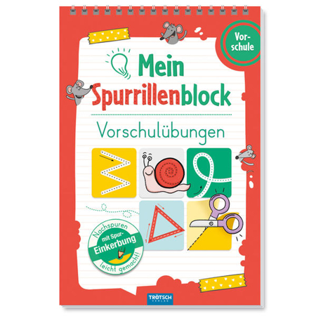 Bild zu Trötsch Mein Spurrillenblock Vorschulübungen Übungsbuch von Trötsch Verlag GmbH & Co. KG (Hrsg.)