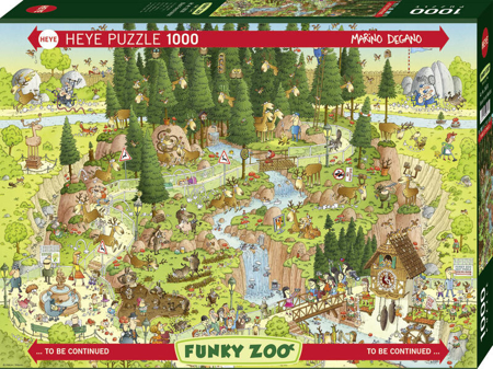 Bild zu Black Forest Habitat Puzzle von Degano, Marino